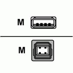 APC 10' USB 2.0 A/B CABLE